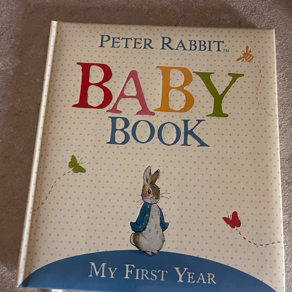 Peter Rabbit Baby Book - My First Year